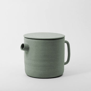 White Speckle Teapot